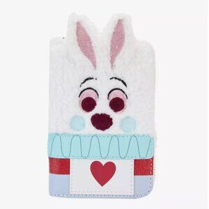 Brand New Without Tags Disney Loungefly Alice in Wonderland White Rabbit Wallet